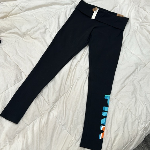 💕VS Pink COTTON FOLDOVER LEGGINGS IN FULL LENGTH - Picture 8 of 12